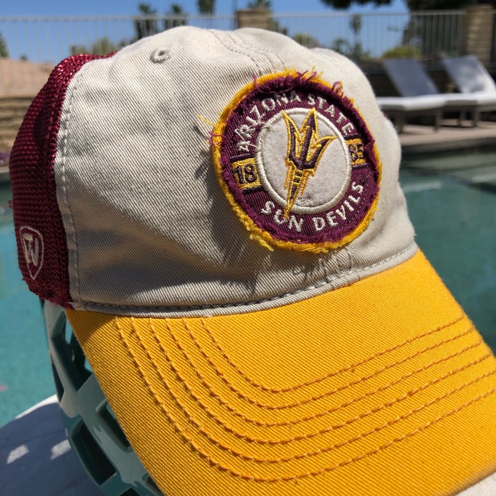 Top of the World Arizona State University ASU Mesh Flex One-Fit Cap